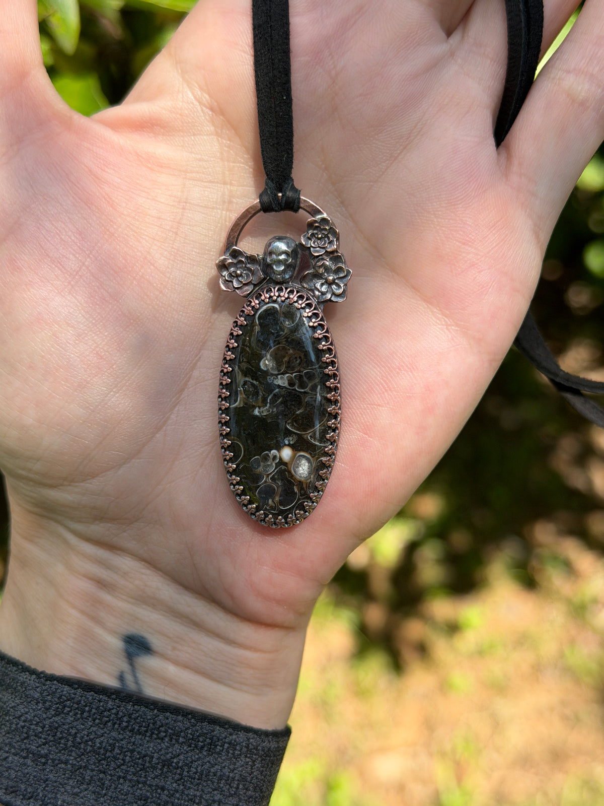 Fossil Garden Turritella Pendant
